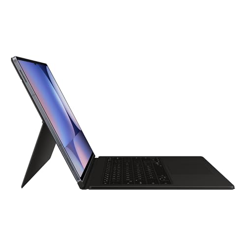 Samsung Galaxy Official AI Book Cover Keyboard with Trackpad for Galaxy Tab S10 Ultra, S9 Ultra, Black