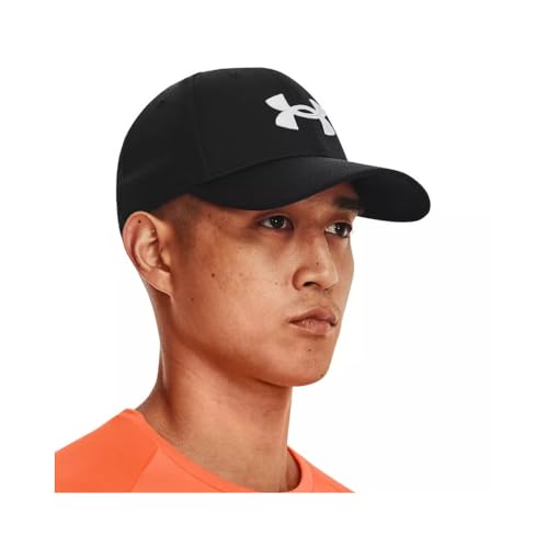 Under Armor HAT 1376701 Unisex Black and White.
