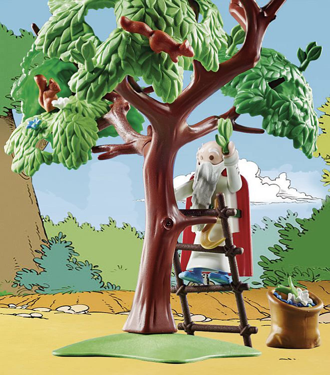PLAYMOBIL Asterix 70933 Miraculix mit Zaubertrank, Spielzeug für Kinder ab 5 Jahren
