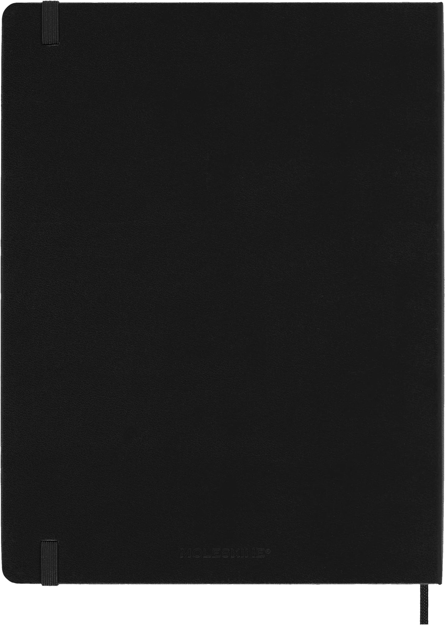 Moleskine Wochenkalender mit Platz für Notizen 12 Monate 2024, Agenda 2024, Hardcover und elastischem Verschluss
