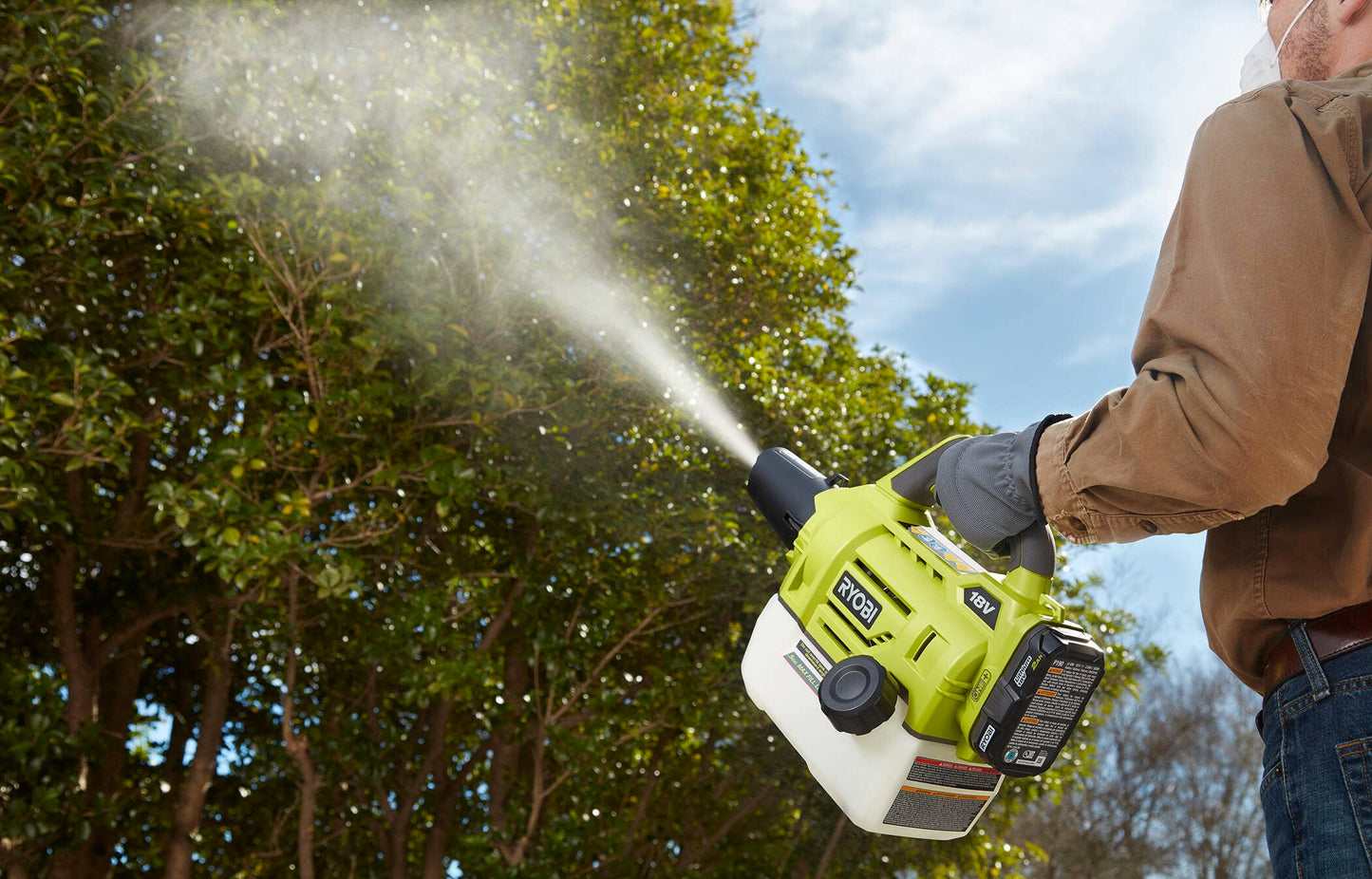 Ryobi RY18FGA-0 18V ONE+ Cordless Fogger/Chemical Sprayer (Bare Tool)