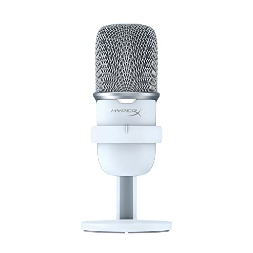 HyperX SoloCast – USB Condenser Gaming Microphone, for PC, PS4, PS5 and Mac, Tap-to-Mute Sensor, Cardioid Polar Pattern, Great for Streaming, Podcasts, Twitch