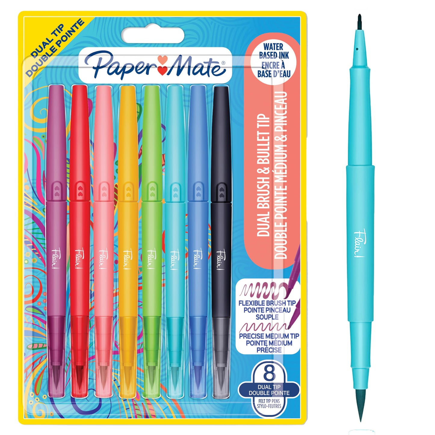 Paper Mate Flair DUAL Felt Tip Pens