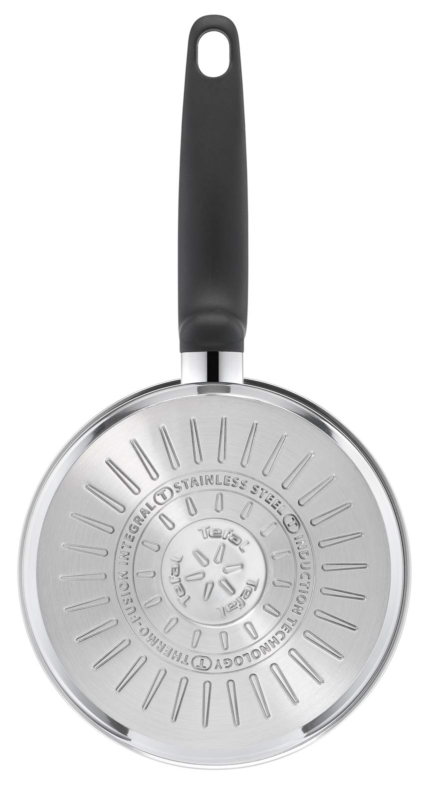 Tefal Primary E3082704 Saucepan 14 cm (1 L), Premium Quality Stainless Steel, Induction, Slow Cooking, Boiling