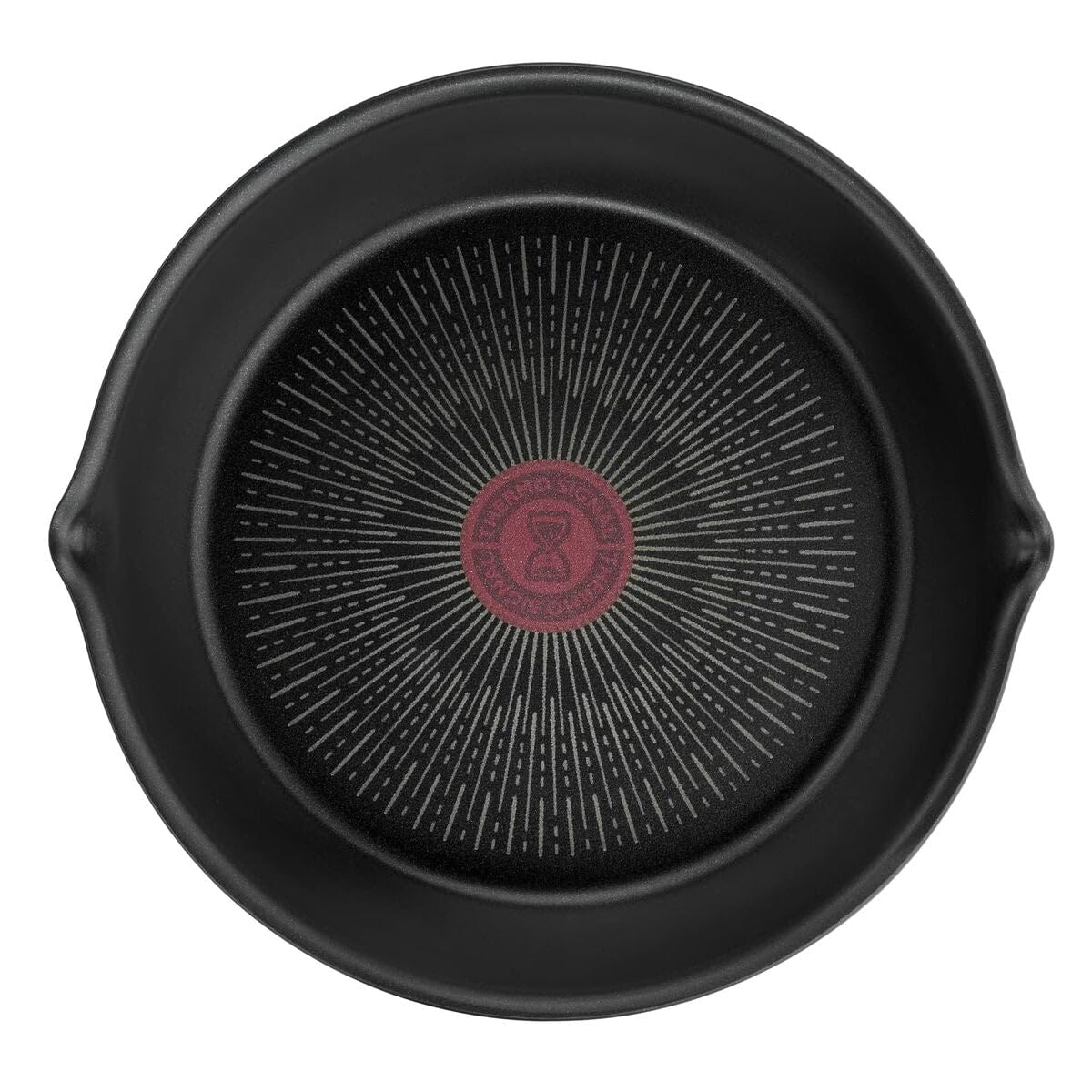 Tefal Ingenio Eco Resist 26 cm Deep Frying Pan, Stackable, Induction, Non-stick Coating, Cooking Start Indicator, Healthy Cooking, Perfect Grip, Made in France L3978502, Black
