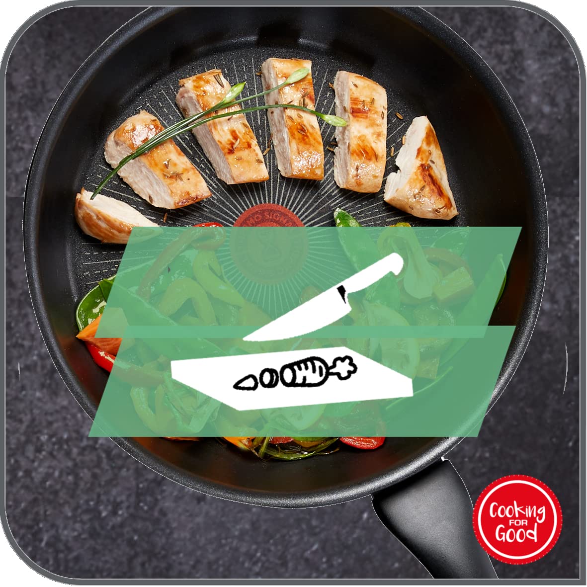 Tefal Resist Pan | Safe Titanium Non-Stick Coating
