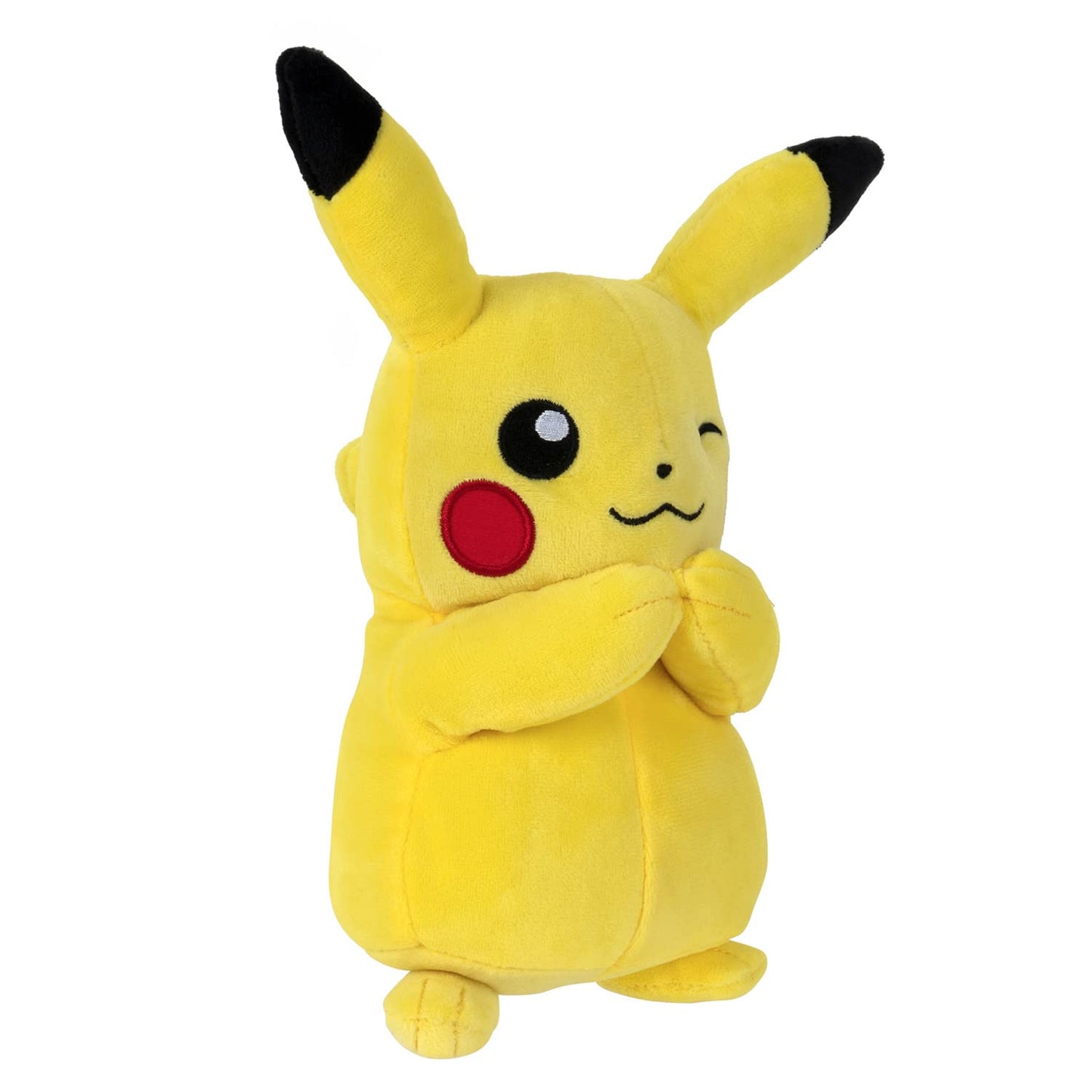 BANDAI - Pokémon - Pikachu Plush Toy - Plush Toy 20 cm - Very Soft - JW95245