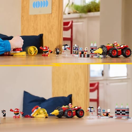 LEGO Sonic the Hedgehog Super Sonic vs. Egg Drillster, Video Game Toy for 8 Plus Year Old Kids, Boys & Girls, Adventure Set with Shadow and Dr. Eggman Characters 76999