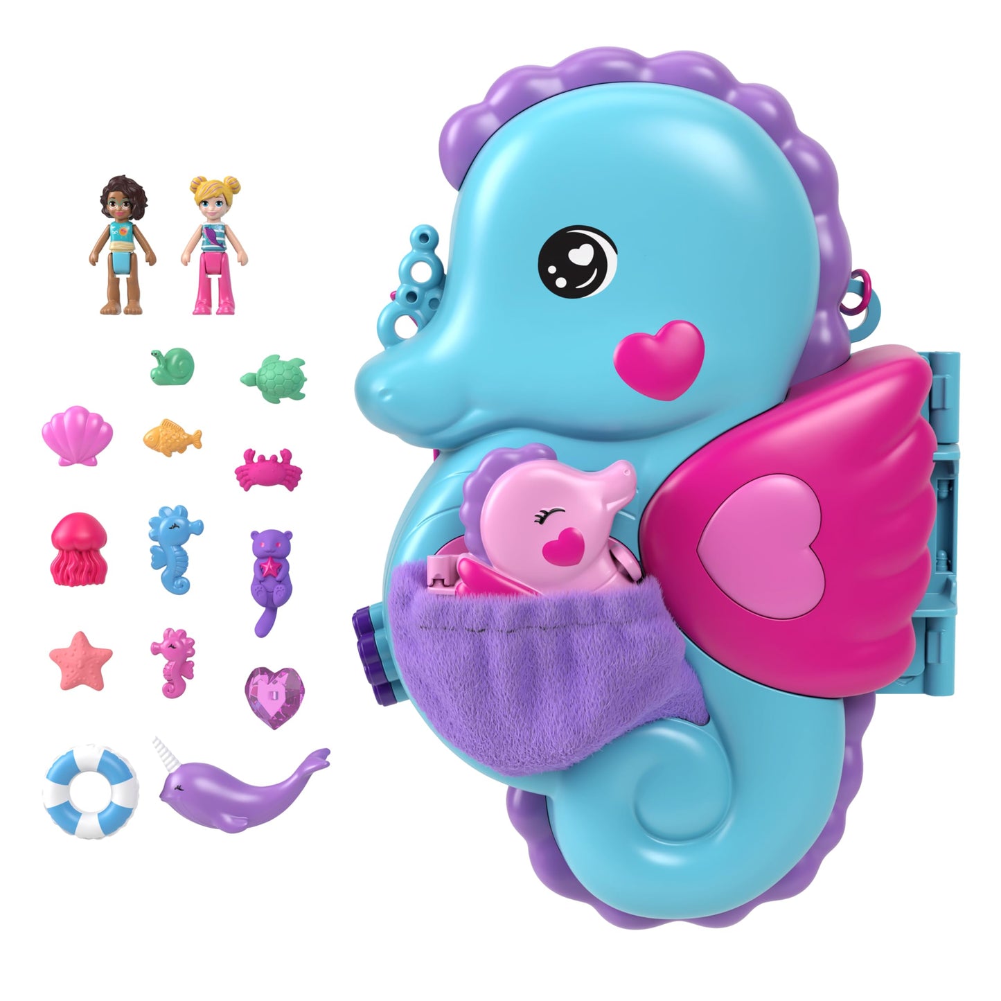 Polly Pocket Toy Figure Playset