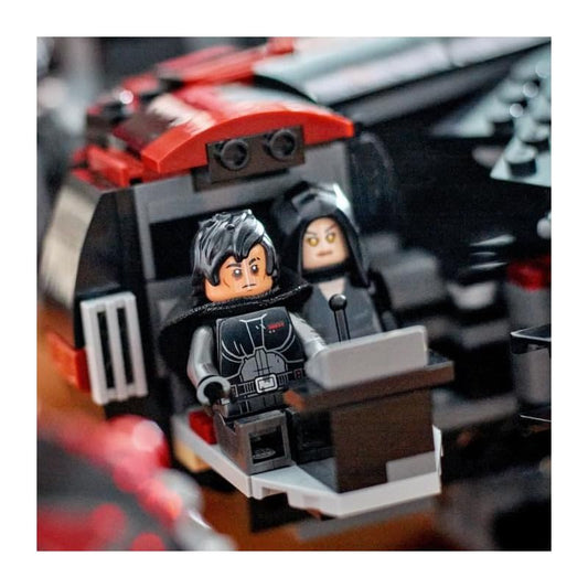 LEGO Star Wars 75389 The Dark Falcon - Play and Display Building Toy with Spring-Loaded Shooters, Cannons & 6 Minifigures incl. C-3PO - Gift for Boys & Adult Fans