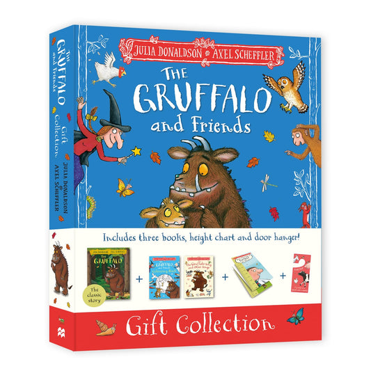 The Gruffalo and Friends Gift Collection: Three books plus a height chart and door hanger!