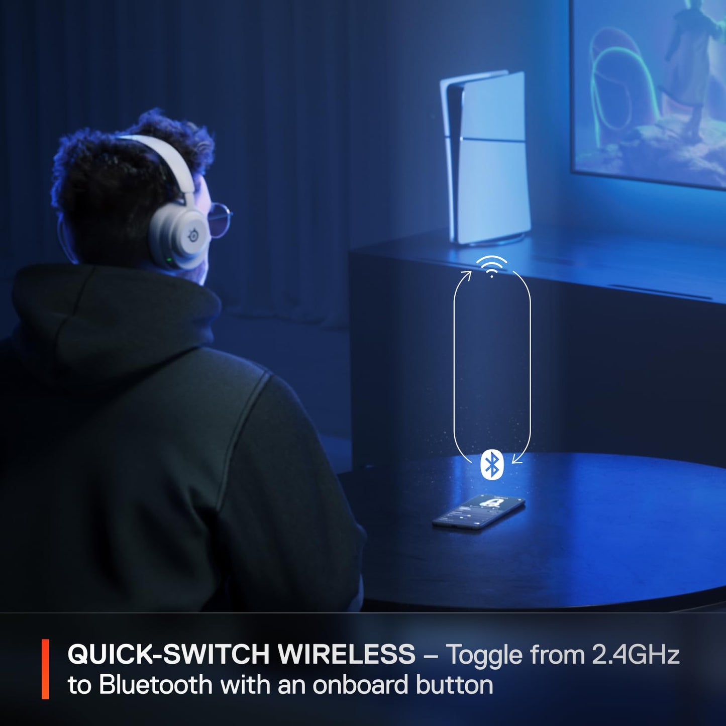SteelSeries Arctis Nova 5 Wireless Multi-System Gaming Headset