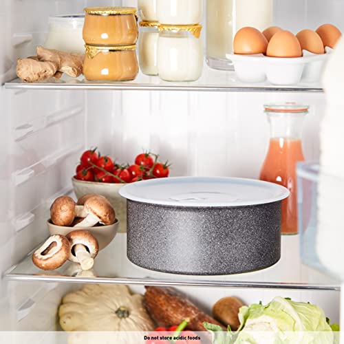 Tefal Ingenio Sauté Pan 24 cm, Induction, Non-Stick Coating, Stackable, Dishwasher-Safe, Made in France, Natural Force L3963502, Black