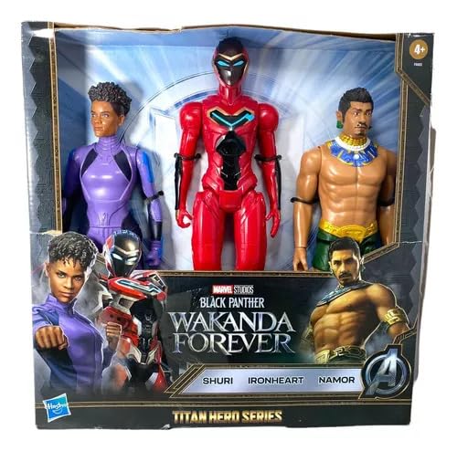 Hasbro Black Panther - Wakanda Forever - Shuri, Ironheart and Namor Fuguras