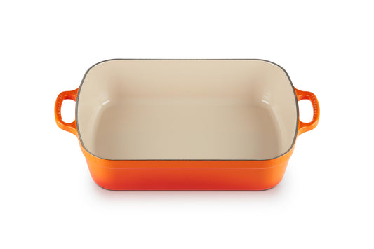 Le Creuset Signature Enamelled Cast Iron Rectangular Roasting Dish,4.9 litres, 20184332202422