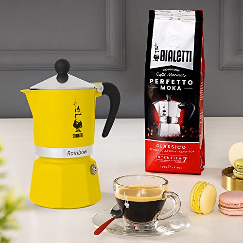 Bialetti "Rainbow" Espresso Maker for 6 Cups,