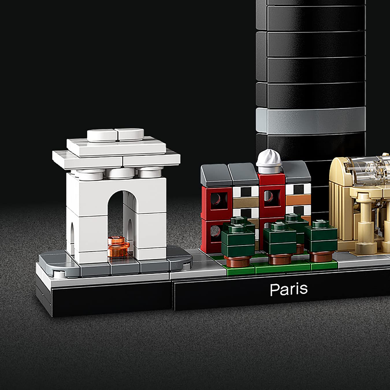 LEGO 21044 Architecture Paris Model Building Set with Eiffel Tower and The Louvre Model, Skyline Collection, Office Home Décor, Collectible Gift Idea