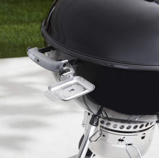 Weber Connect Smart Grilling Hub Thermometer 6-teiliges Montageset - Offizielle Halterung für den Weber Connect, passend für alle Kettle, Smoker, Spirit, Genesis und Summit Modelle - Silber (3255)