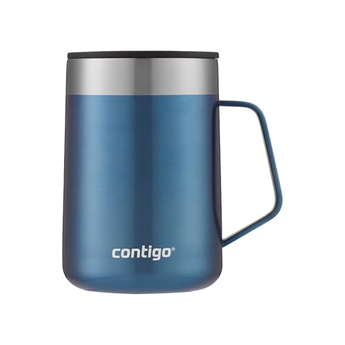 Contigo Streeterville Desk Mug Insulated Coffee Thermal Mug with Stainless Steel Handle
