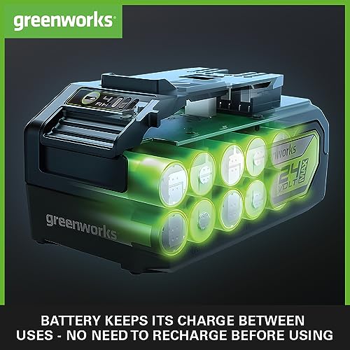 Greenworks 24V 2A Akku Ladegerät, für Greenworks 24V Batterien G24B2 & G24B4