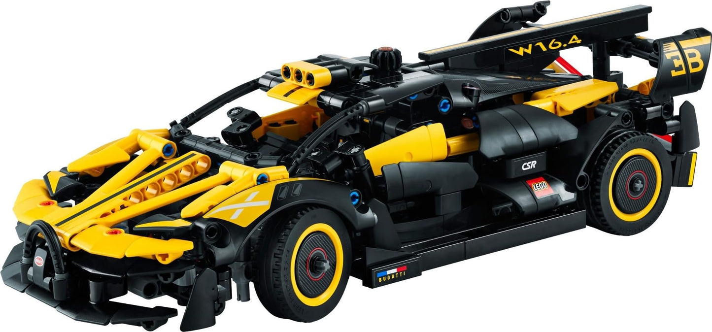 LEGO Technic Bugatti Bolide Racing Car Model Building Set, Engineering Toy for 9 Plus Year Old Boys & Girls, Collectible Iconic Sports Vehicle Construction Kit, Birthday Gift for Kids 42151