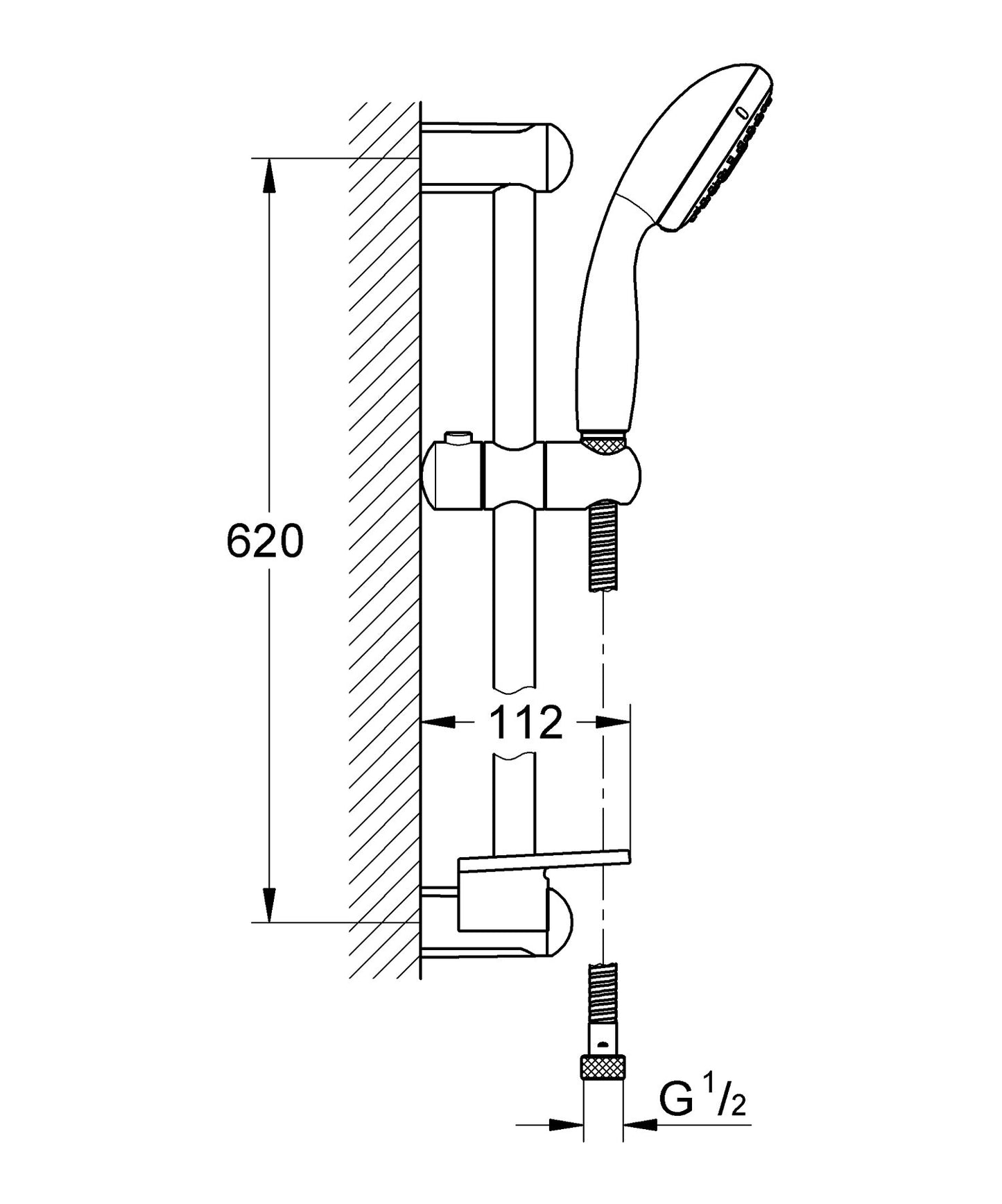 Grohe, Tempesta Hand-held Shower Head