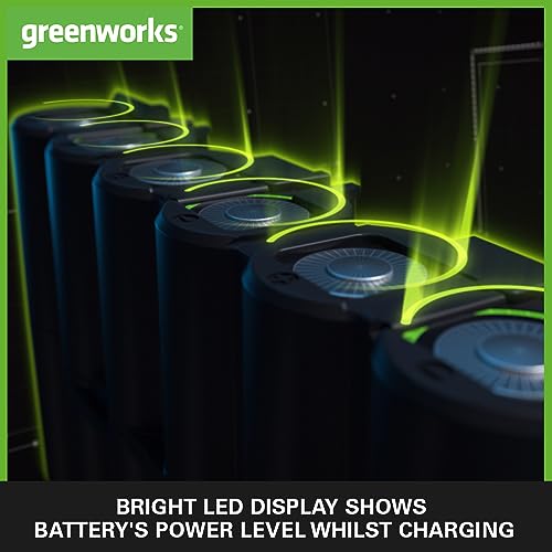 Greenworks 24V 2A Akku Ladegerät, für Greenworks 24V Batterien G24B2 & G24B4