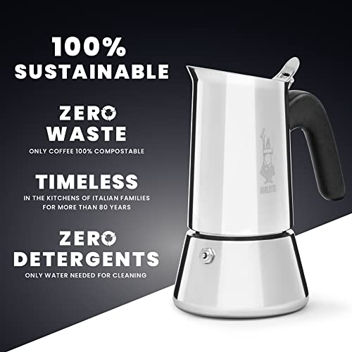 Bialetti New Venus Steel Coffee Maker