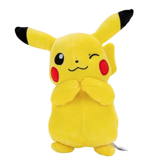 BANDAI - Pokémon - Pikachu Plush Toy - Plush Toy 20 cm - Very Soft - JW95245