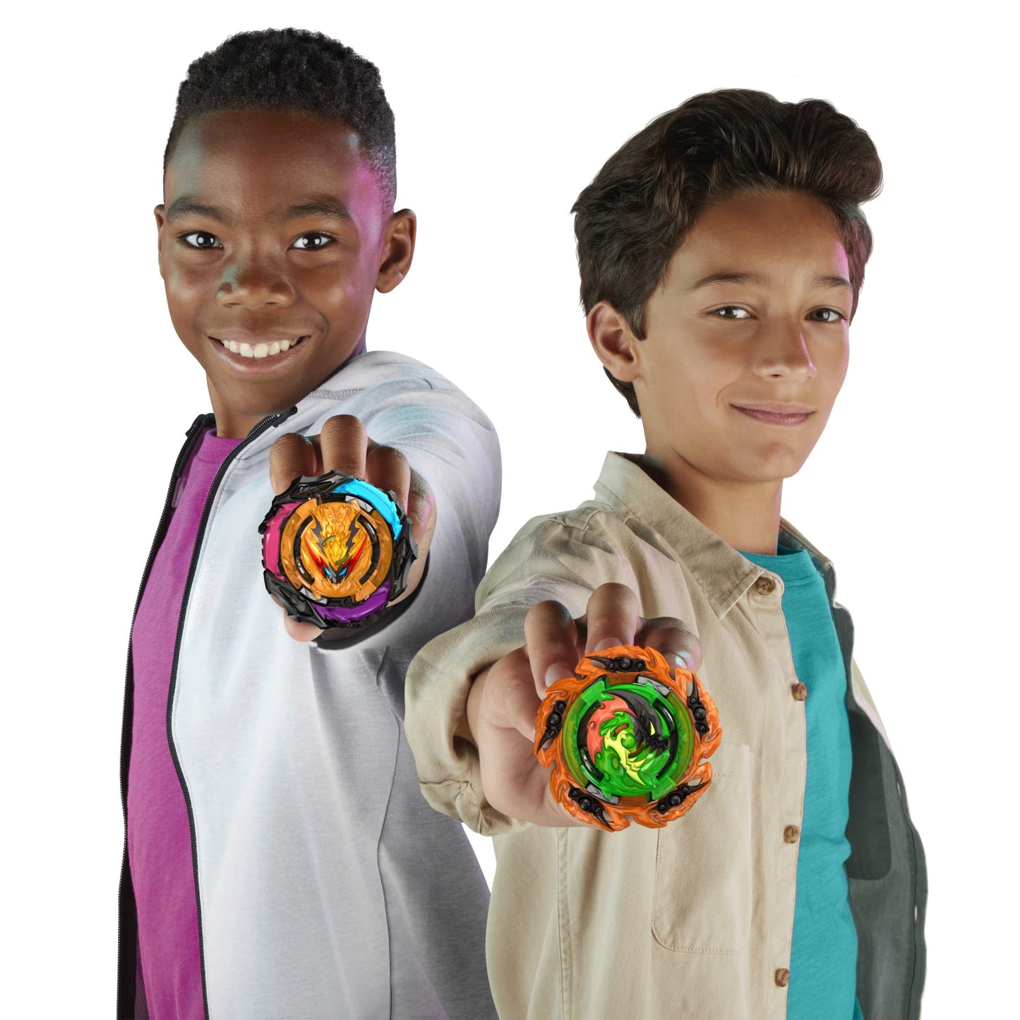 Beyblade Burst QuadStrike Light Ignite Beyblade Stadium Battle Set