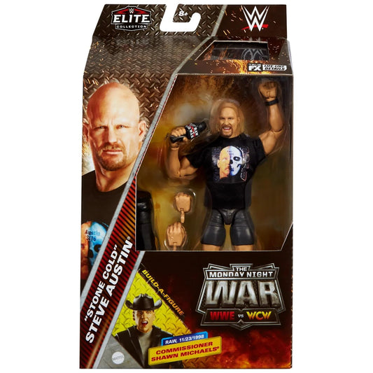 WWE Monday Night War Elite Collection Stone Cold Steve Austin Action Figure