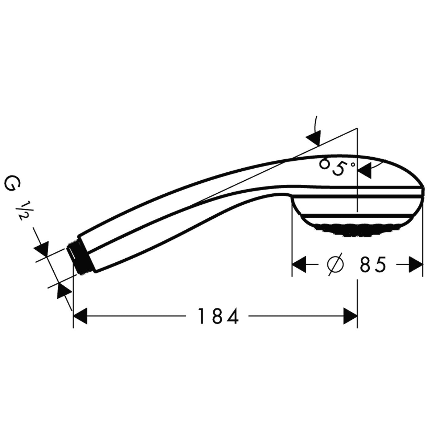 hansgrohe Cromettahand Shower
