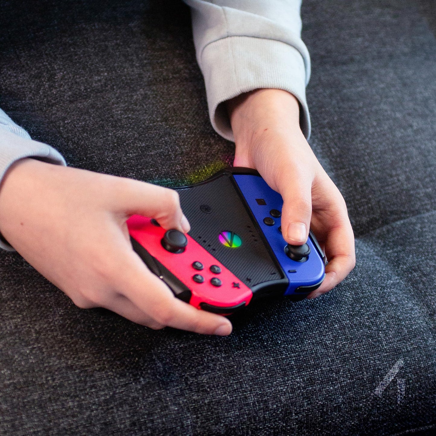 STEALTH Light-Up Play & Charge Comfort Controller Compatible with Switch Joy Controllers