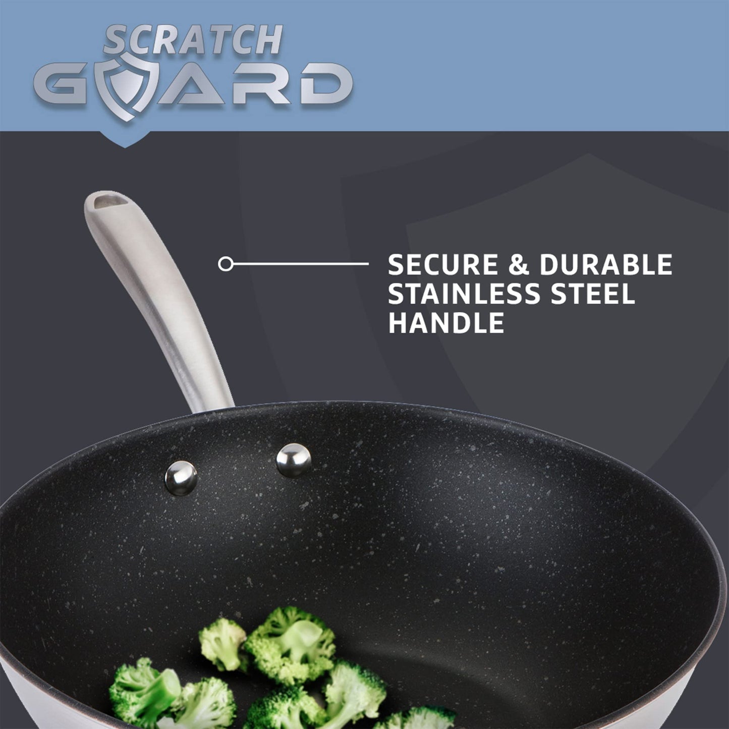 Prestige Scratch Guard Non Stick Pots and Pans
