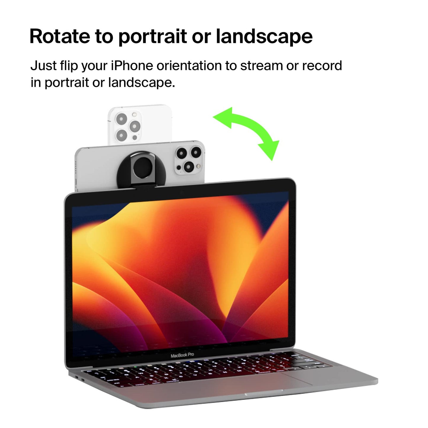 Belkin iPhone Mount FaceTime, content creation and more