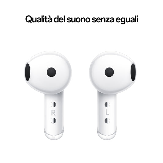OPPO Enco Air3 Wireless Earbuds, Bluetooth 5.3, Noise Cancelling, Wireless Charging, Low Latency, Large Capacity Battery, IP54 - White