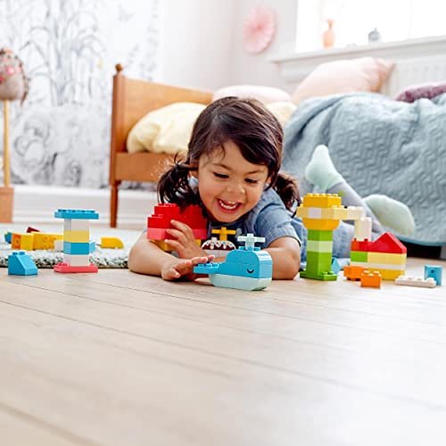 Lego 10909 DUPLO Classic Mein erster Bauspaß, Bausteine-Box, Konstruktionspielzeug, Lernspielzeug zur Entwicklung und zum Lernen für Kleinkinder ab 1,5-3 Jahre