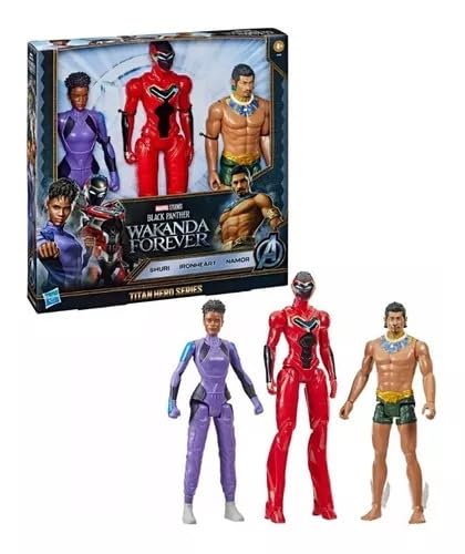 Hasbro Black Panther - Wakanda Forever - Shuri, Ironheart and Namor Fuguras