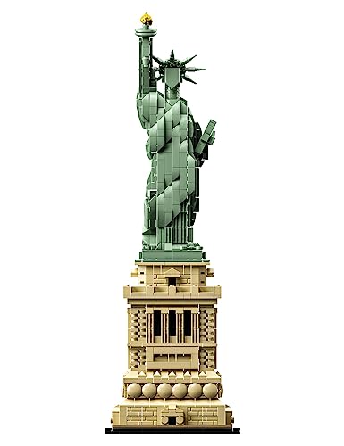 LEGO 21042 Architecture Freiheitsstatue, Modell zum Bauen, New York Souvenir, Geschenkidee für Kinder und Erwachsene