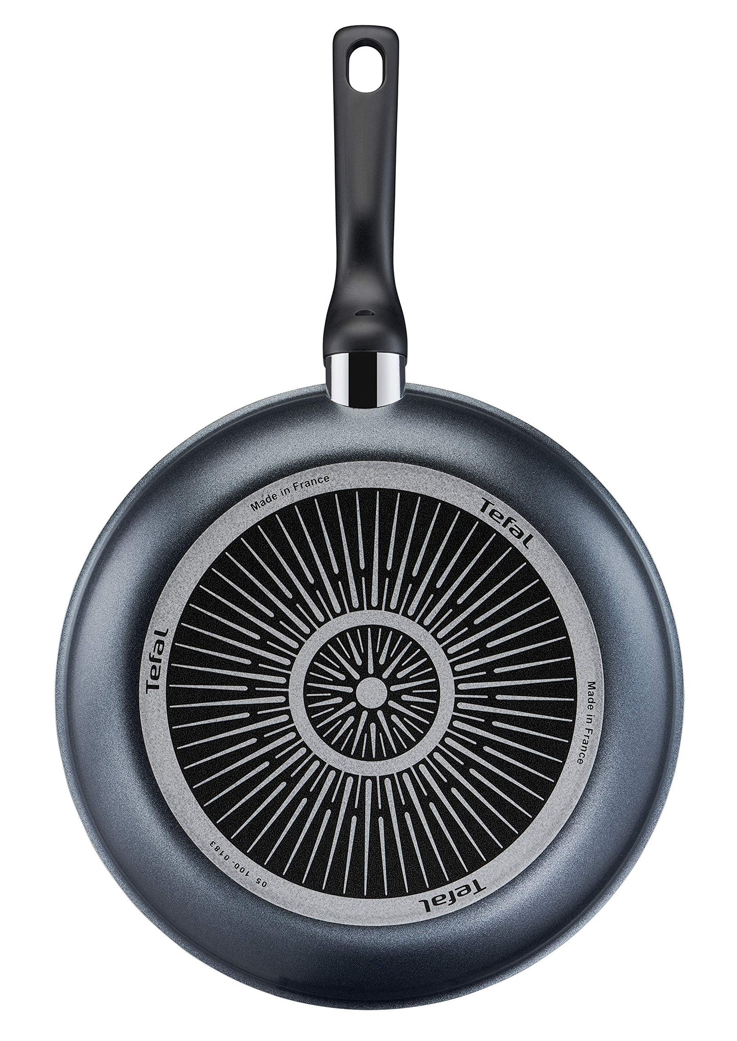 Tefal XL Force Pan, Non-Stick Coating, Durable, Robust, Thermal Signal, Diffusion Base Pan Base, Sturdy Handle, Black