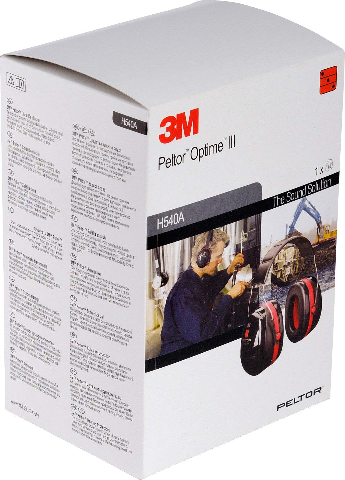 3M Peltor H540A-411-SV Optime III Ear Muffs