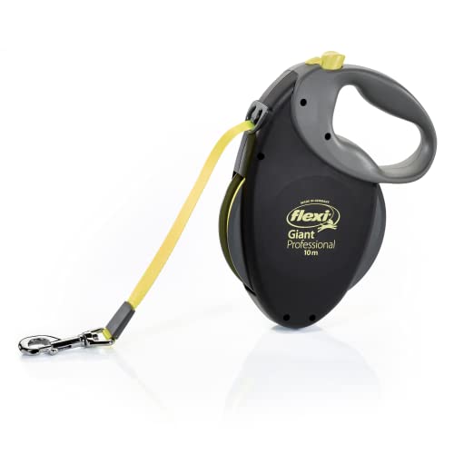 Flexi Neon Tape Green 5m Retractable Dog Leash/Lead for Dogs