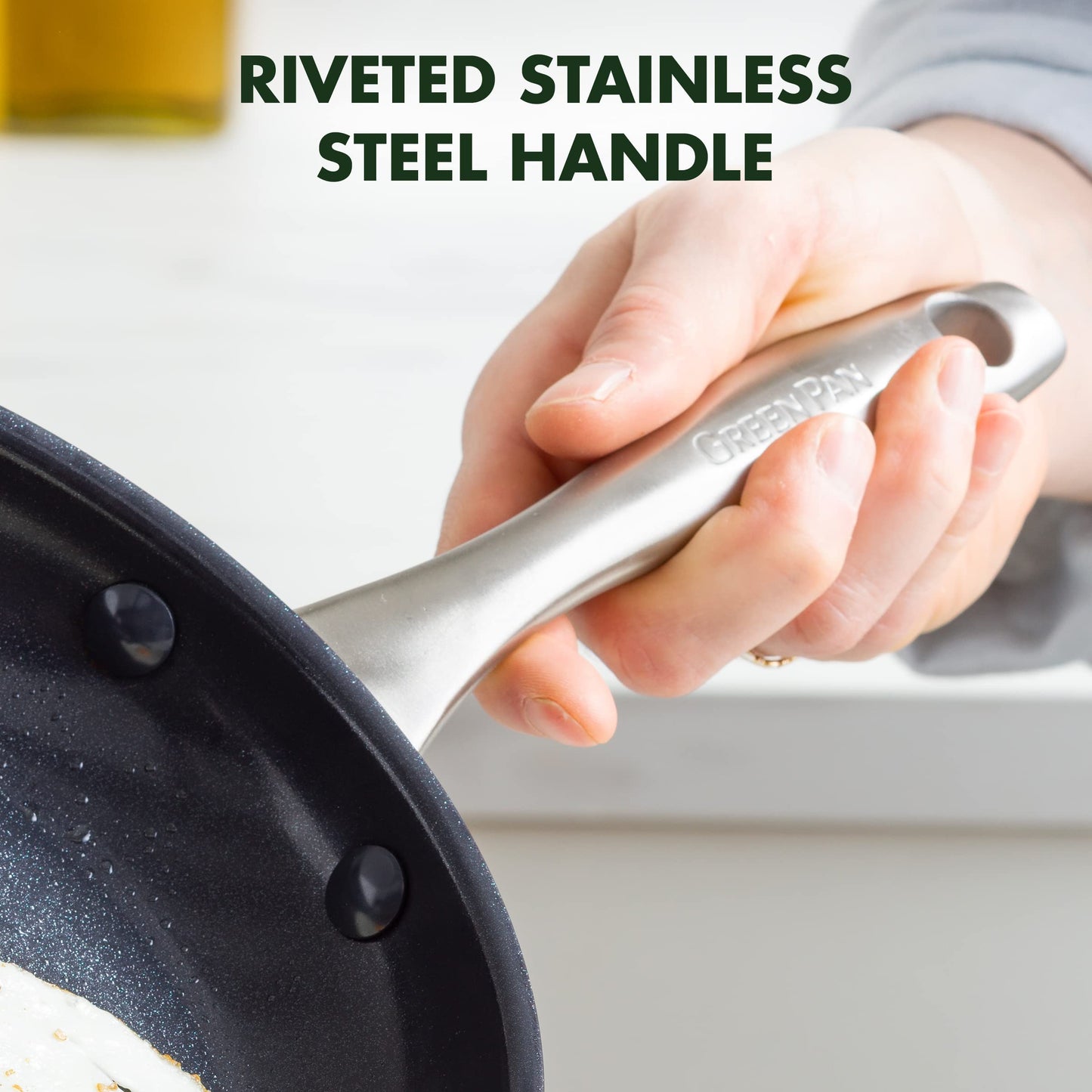 GreenPan Lima Midnight Hard Anodized Healthy Ceramic Nonstick