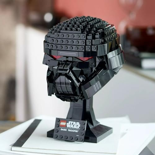 Lego 75343 Star Wars Dark Trooper Helmet Collection Wars Adult toy building block