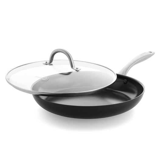 GreenPan Lima Midnight Hard Anodized Healthy Ceramic Nonstick