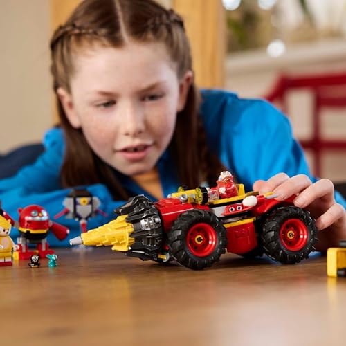 LEGO Sonic the Hedgehog Super Sonic vs. Egg Drillster, Video Game Toy for 8 Plus Year Old Kids, Boys & Girls, Adventure Set with Shadow and Dr. Eggman Characters 76999