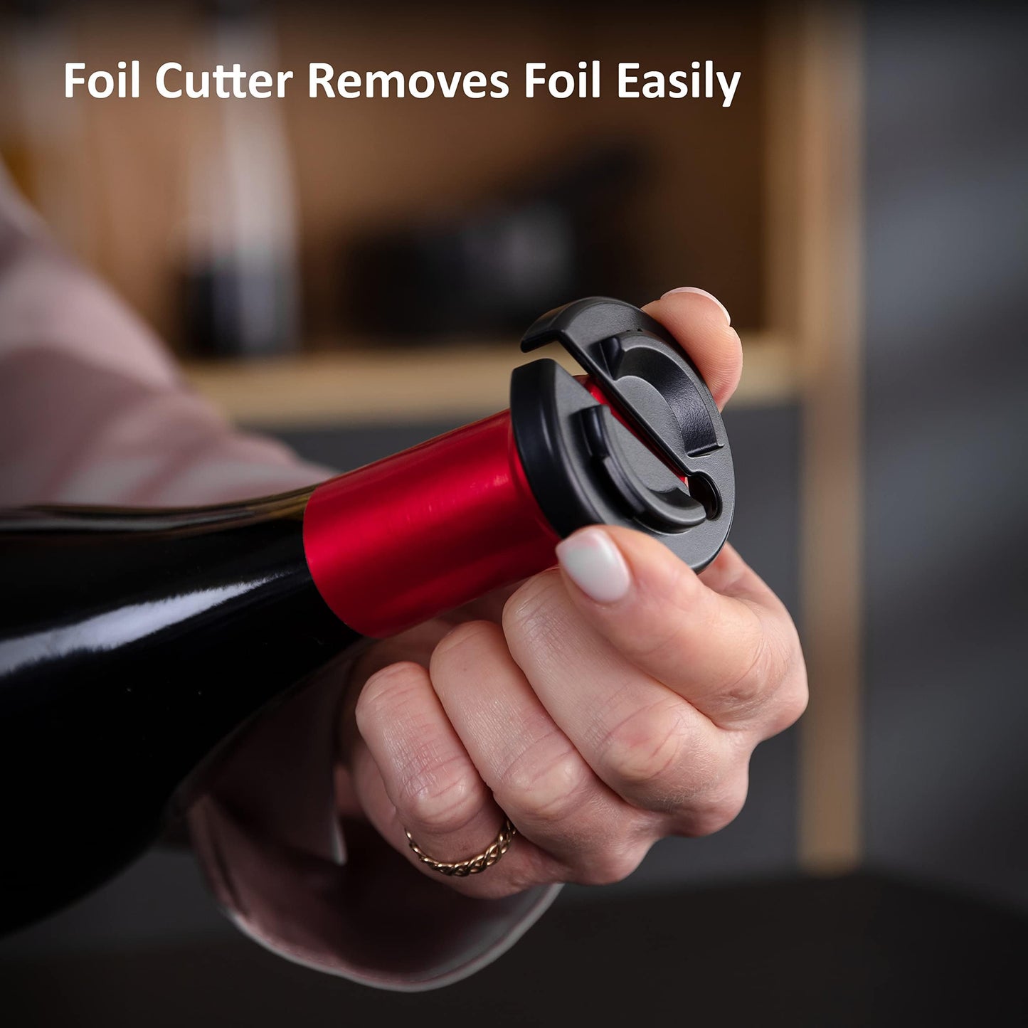 Haier Wine Aerator Pourer And Wine Bottle Stopper Set, Includes Tulip Wine Aerator Pourer, Wine Bottle Stopper, Premium Quality