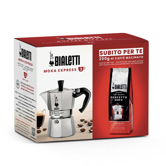 Bialetti Moka Express Aluminium Stovetop Coffee Maker
