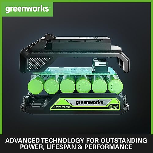 Greenworks 24V 2A Akku Ladegerät, für Greenworks 24V Batterien G24B2 & G24B4