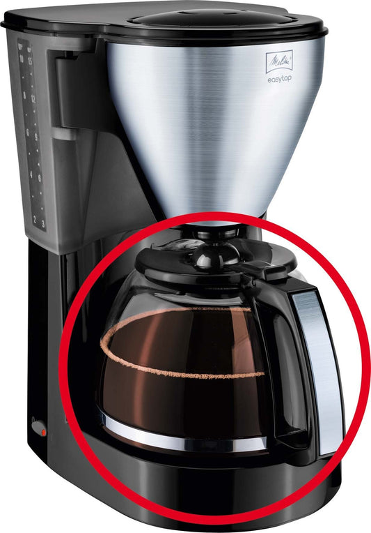 Melitta Replacement Jug Easy Top Timer, Capacity 1.25 Litre, For Filter Coffee Makers, Glass
